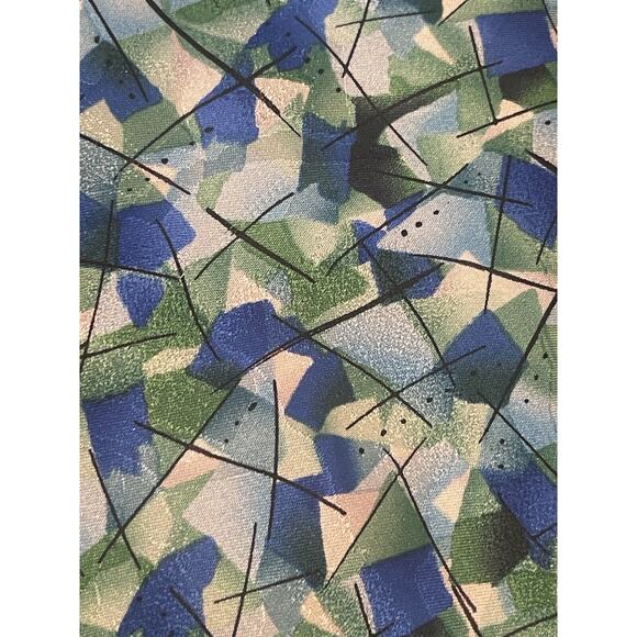 J. Garcia Like The Machine Collectors Edition Blue Green 100% Silk - Picture 9 of 9